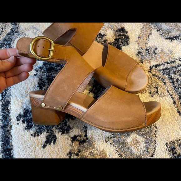 Leather Clog Sandals - Picture 4 of 6